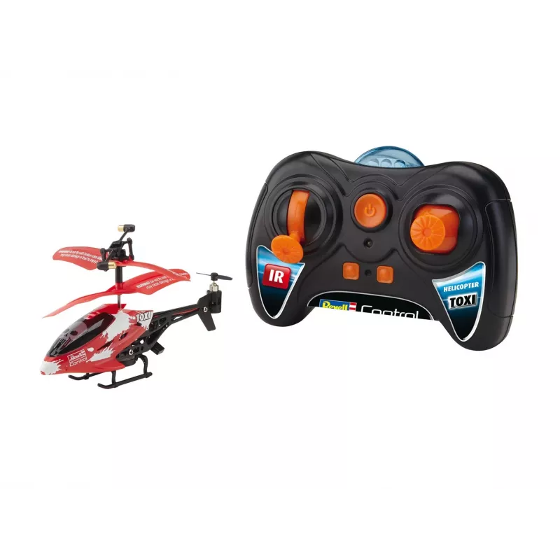 Helicopter RC Revell TOXI electric engine, LiPo 75 mAh, 15 g, white/red/black