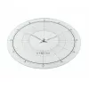 NeXtime klok 8125 Fancy Round, Ø43 cm, Wall, White/Silver