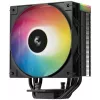 Fan DeepCool AG400 BK ARGB V2 120 mm Black — 120mm hydraulic bearing CPU cooler fan, multi-socket support