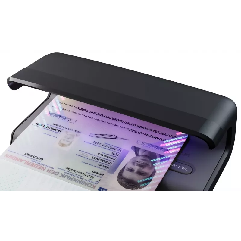 Counterfeit Bill Detector Safescan 131-0723 Black Multi-currency UV