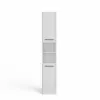 Topeshop S30 white bathroom storage cabinet White