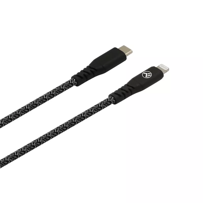 Data cable Tellur Type-C to Lightning 3A PD60W 1m — black