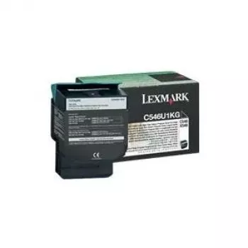 Lexmark Toner C546U1KG - Black - Capacity: 8.000 Pages (C546U1KG)