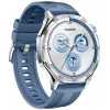 Smartwatch HUAWEI WATCH GT5 46mm — 1.43 inch AMOLED, GPS, 524 mAh, stainless steel case, blue woven band