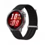 Smartwatch HUAWEI GT Runner 2 — 1.32 inch (3.35 cm) AMOLED 466×466, Titanium case, GPS, Fluoroelastomer black strap