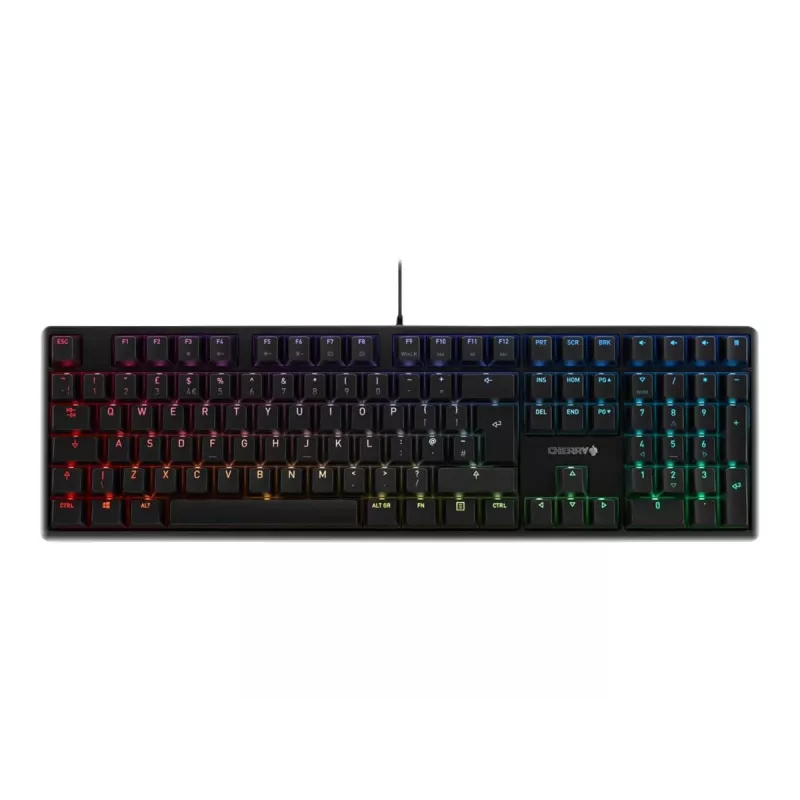 CHERRY G80-3000N RGB keyboard Universal USB AZERTY French Black