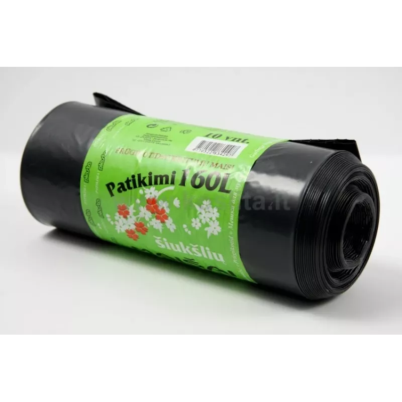 Trash Bags Plasta Prof., 160l/10pcs., 40mikr., LDPE