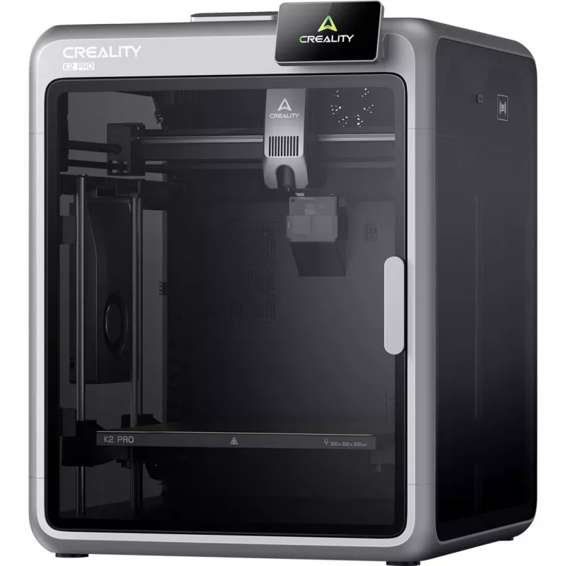 3D printer Creality K2 Pro — build volume 300×300×400 mm, dual Z-axis