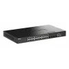 D-Link 28-Port Gigabit Stackable PoE+ Smart Managed Switch with 4 x 10G SFP+ Ports