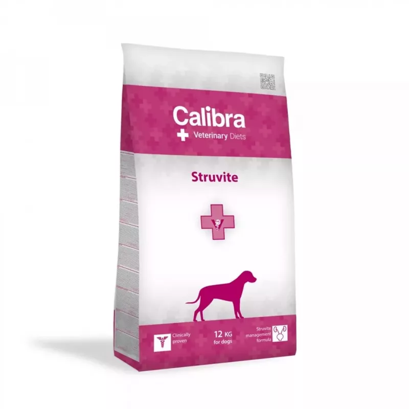 Dry dog food Calibra Veterinary Diets Struvite 12 kg — veterinary urinary formula, chicken, sugar‑free, gluten‑free