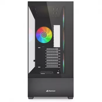 PC Case Sharkoon AK6 RGB, ATX, Black