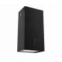 Wall-mounted kitchen hood AKPO WK-4 CUBERA WL Black Mat T520 M3, 400 mm, 450 m³/h, aluminium filter