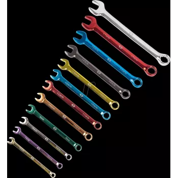 Ring Spanner Set c.k tools T436M12ST — 12-piece sizes 6–19 mm