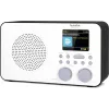 Internet radio TECHNISAT VIOLA 2 C IR — Analog & digital tuner, DAB+/FM, Wi‑Fi, 3 W, 2.4 inch TFT, 3.5 mm, Black/White