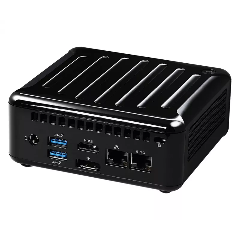ASRock NUC BOX-1165G7 0.6L sized PC Black i7-1165G7 4.7 GHz