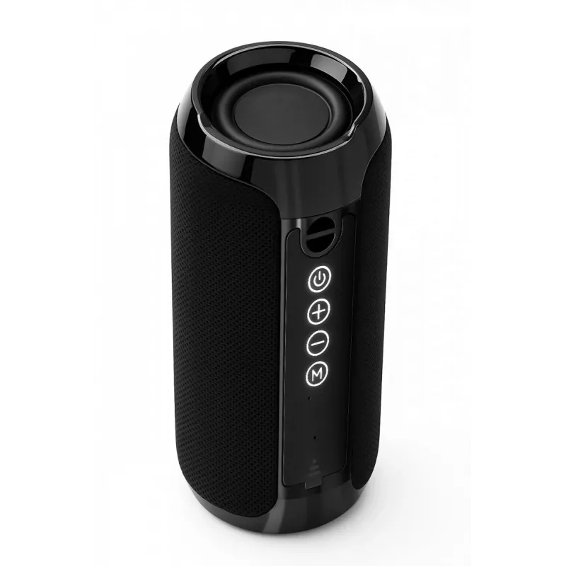 Portable Bluetooth stereo speaker SQUEAK SQ1008 — 14W RMS, Bluetooth 5.3, 1200 mAh, IPX4, FM, LED, AUX, USB