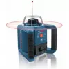 Bosch rotary laser GRL 300 HV Professional blue/black, red laser line and plumb point, with bracket WM 4 and laser receiver LR 1, in case