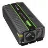 Car inverter Qoltec Monolith 1200 W Black 12 V