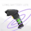 Wireless barcode scanner QOLTEC 50856 — 1D & 2D cordless handheld, USB interface, ABS housing, 170×62×100 mm, 203 g