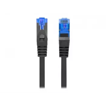 Network cable LANBERG PCF6A-10CC-0100-BK — Cat6a S/FTP, 1 m, RJ-45, black
