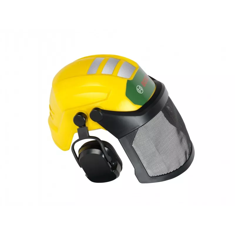 KLEIN Lumberjack helmet with visor model 8199 — children's role-play protective helmet