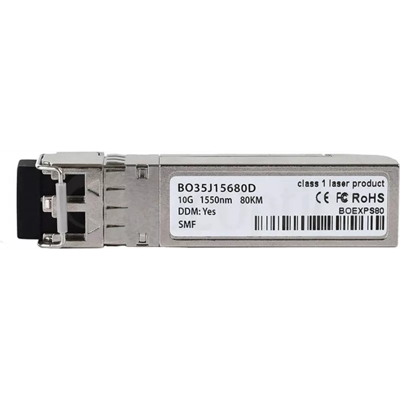 CBO fiber optic transceiver 10G-SFPP-ZRD-T-BO — 10 Gbps, SFP+ LC, ZR reach