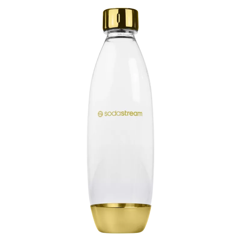 SodaStream Carbonator Gold White 1L Plastic 60L Capacity