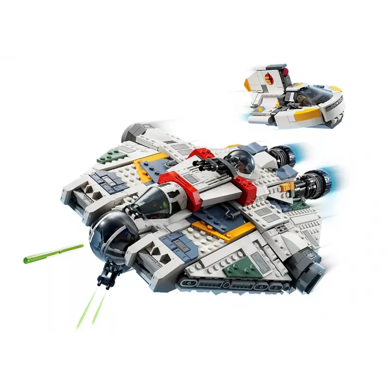 LEGO Star Wars playset 75357 — The Ghost and Phantom II, 1,394 pieces, 4 minifigures, age 10+