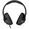 LORGAR Noah 101, Gaming headset with microphone, 3.5mm jack connection, cable length 2m, foldable design, PU leather ear pads, size: 185*195*80mm, 0.245kg, black