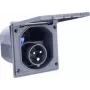Industrial CEE plug AS Schwabe 61492, 16 A, 230 V, IP-rated power connector