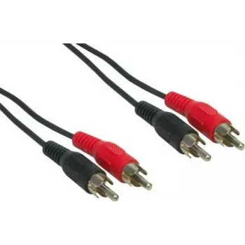 Audio Cable e+p B 33/15 15m 2 x RCA Black