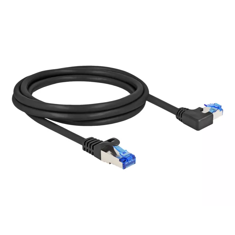 Network Cable DeLOCK RJ45 Cat.6A S/FTP 2m Black