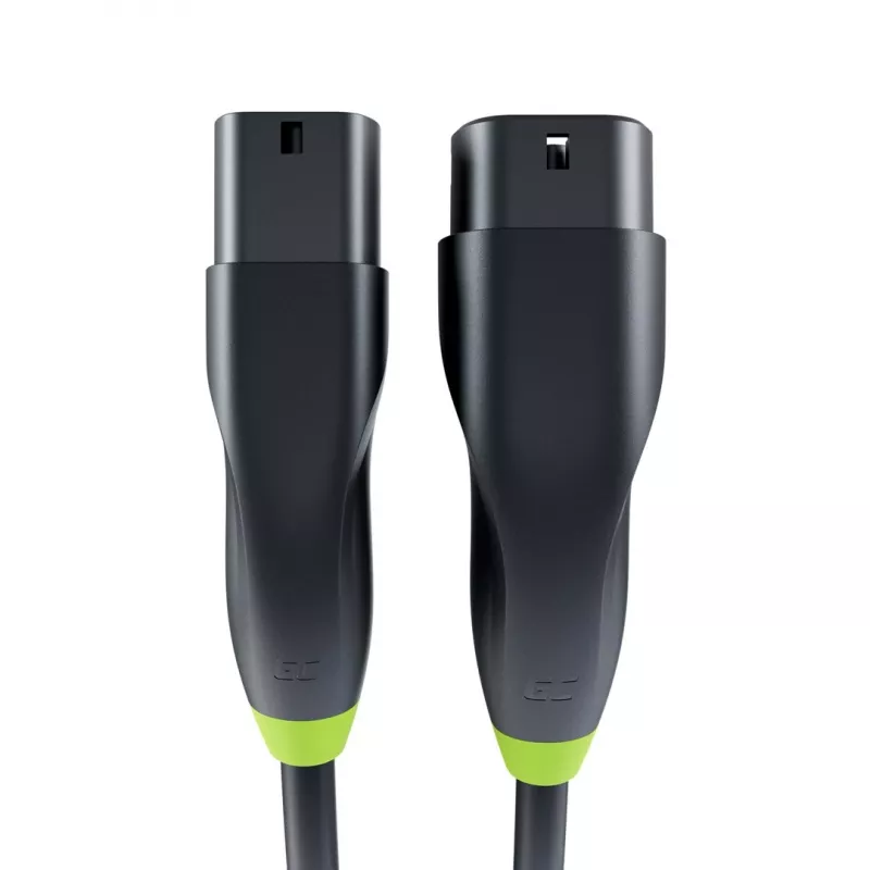 Charging cable Green Cell EVKABGC03 — Type 2, 5 m, 11 kW, for electric vehicles