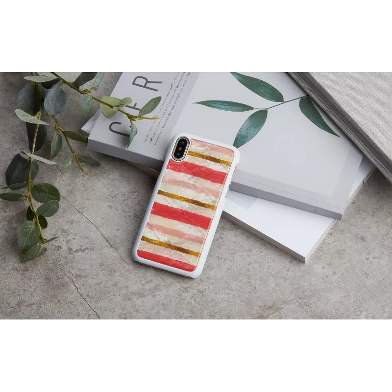 Phone case iKins for iPhone XS/XS Short — Cake White protective cover