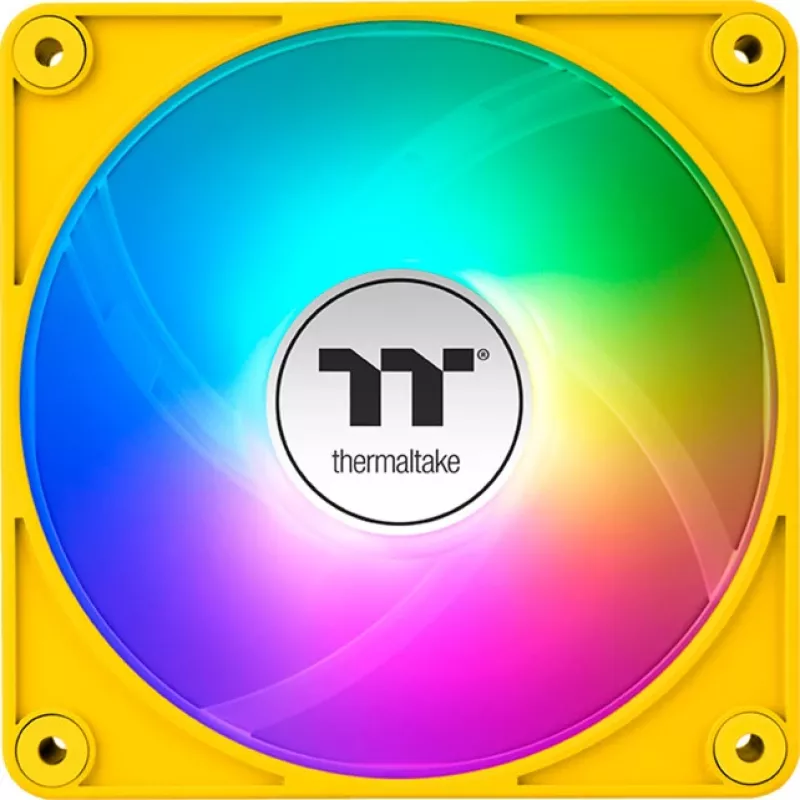 Thermaltake CT140 EX ARGB 140mm Yellow 3-Pack Case Fans