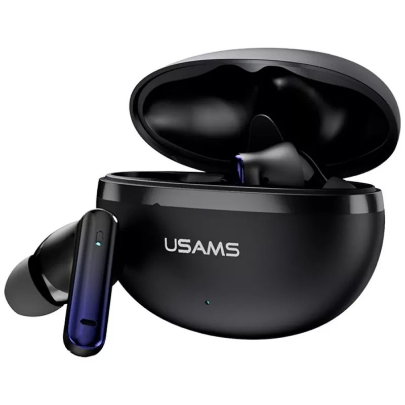 Bluetooth headphones Usams TWS E02 ANC+ENC black