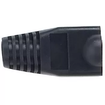 Equip Cable Boot, Black, Cable boot, Black, RJ-45, 28 mm, 105 g, 100 pc(s)