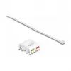 DeLOCK Keystone Module RJ45 jack to LSA Cat.6A toolfree with blue dust cover