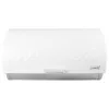 Bread loaf container Maestro MR-1676-WHITE, stainless steel hinge lid, white, 385×255×190 mm