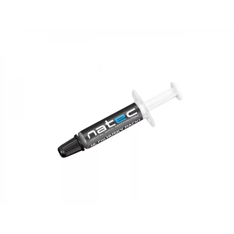 Thermal compound paste NATEC Husky Pack NPT-1581, thermal conductivity 4.63 W/m·K, grey, -30–280 °C, 10 pcs