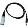 EUROLITE DMX Adapter — 1x 3.5 mm Jack to 1x XLR Connector