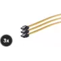 Internal PC cable ShiverPeaks SCO 78246-0.5-Y3 50 cm straight metal spring