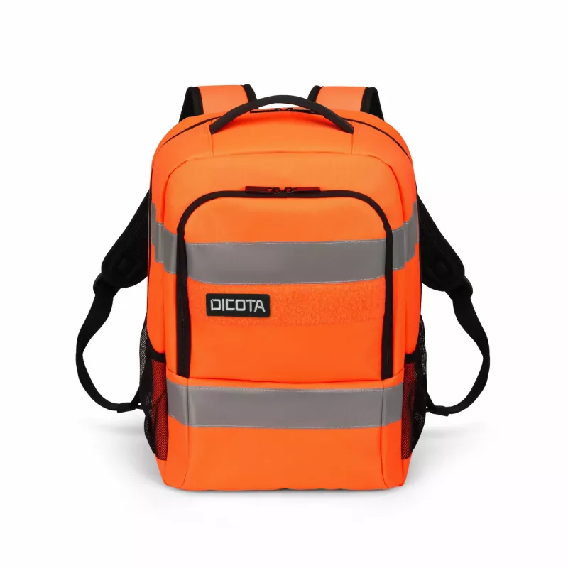 DICOTA P20471-18 Rucksack Black Grey Orange Recycled PET