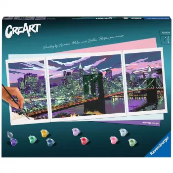 Paint by Numbers - Creart New York Skyline