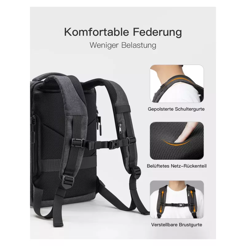 inateck notebook backpack 14 BP03006-14 black