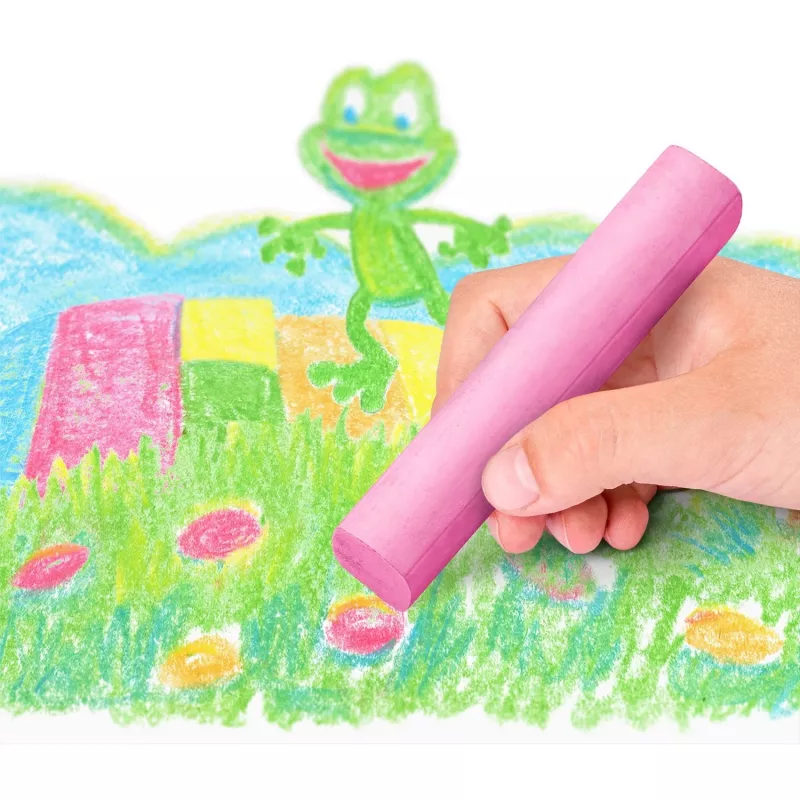 Sidewalk Chalk Staedtler 2365 C6 — Noris junior, Assorted Colours, Diameter 20 mm, 1 pc