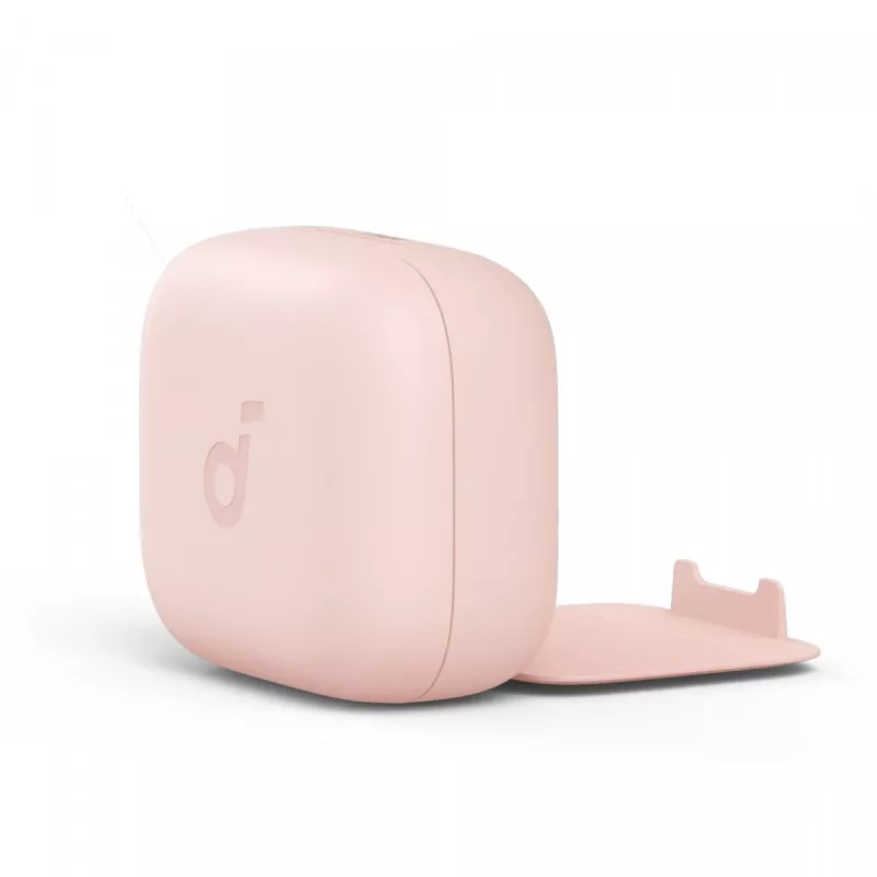 Headset Anker P30i wireless in-ear headset for calls and music, USB Type-C, Bluetooth, light pink