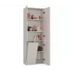 Bathroom Cabinet Nel DD 1K Basket Casmere Colour Long Doors