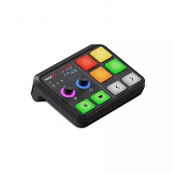 Rode STREAMERX Jack Type of outputs and inputs: microphone input, headset output Type: sound card