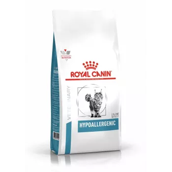 Dry cat food Royal Canin Hypoallergenic 400 g — veterinary diet for adult cats with food sensitivities, poultry flavour